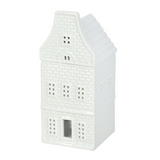White Nordic House Ceramic Oil Burner and Wax Warmer