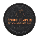 Spiced Pumpkin Soy Wax Snap Disc