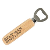 Personalised Wooden Bottle Opener.