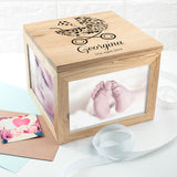 Personalised Baby Girl Memory Photo Cube.